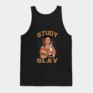 Study and Slay - Cybersecurity Analyst Tank Top